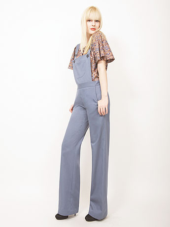 Emma blouse with Elena overalls